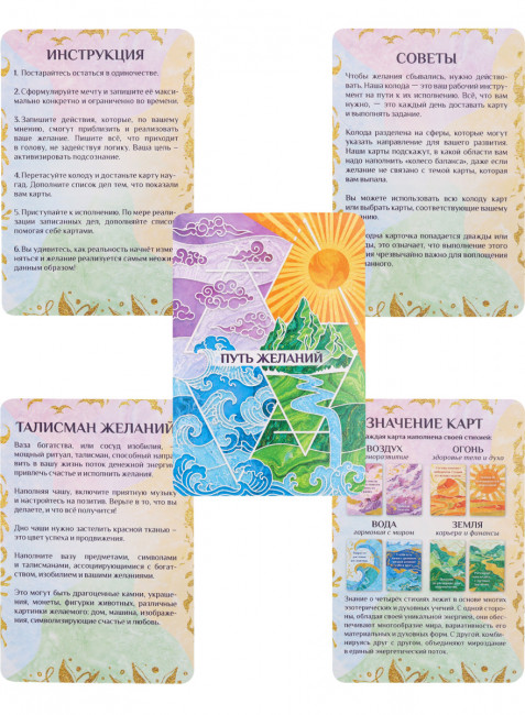 Метафорические карты "Путь желаний" ИК-1768 Метафорические карты "Путь желаний" ИК-1768