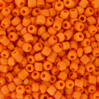Бисер "Zlatka" GR 11/0 (0041М-0050М) 10 г №0050M оранжевый Бисер "Zlatka" GR 11/0 (0041М-0050М) 10 г №0050M оранжевый