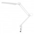 Настольная лампа светильник Гермес на струбцине, СВЕТОДИОДНАЯ, 8 Вт, белый