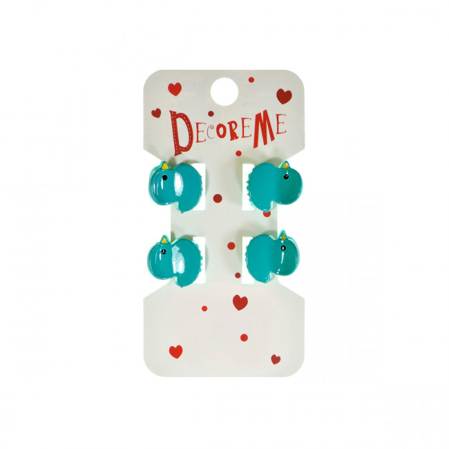 Набор крабиков 1,8см для волос, 4 шт, BV/2-719/04 (14)