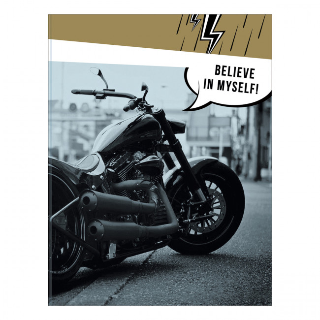 Тетрадь А5 120л  клетка "Верь в себя", на кольцах,  матовая ламинация , BG/ТТ5к120_лм 11360 (3)