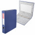 Папка на кольцах "deVENTE" A4 50 мм, 4 кольца диаметром 40 мм PP синяя
