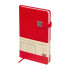 Ежедневник А5 136л недатированный "Premier", красный, BV/3-686/01 (20)