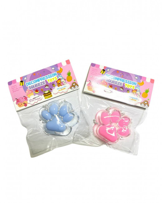 Сквиш-лапка "SQUEEZE Toys" 7x7 см (16)