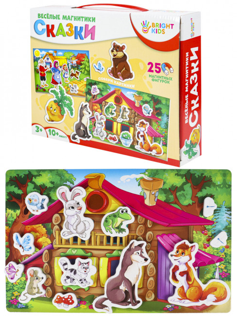 Весёлые магнитики, 2 сказки, Рыжий Кот/ИН-7613 (12)