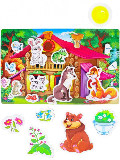 Весёлые магнитики, 2 сказки, Рыжий Кот/ИН-7613 (12)