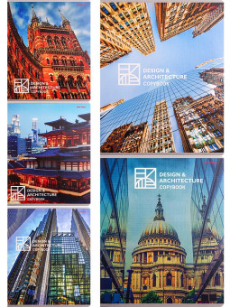 Тетрадь 48 клетка "Завораживающая архитектура" скрепка, Проф-Пресс/48-3532 (5/80)