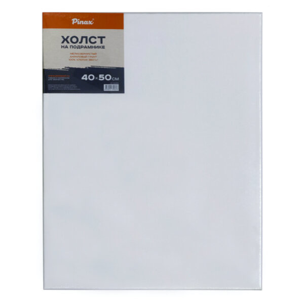Холст Pinax на подрамнике 40х50см, 100% хлопок, 380г/м2, арт. ХПХ4050