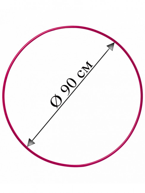 Обруч d 90см, Рыжий Кот/ОГ-6945 (10)