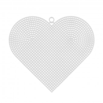 Канва KPL-04   "Gamma"   пластиковая   100% полиэтилен   17 x 15 см "сердце" большое