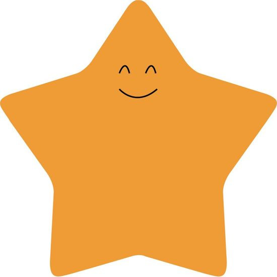 Блок бумаги с липким слоем 70x70 мм, 50 л., Star оранжевый, AXENT/2444-03-A (24)