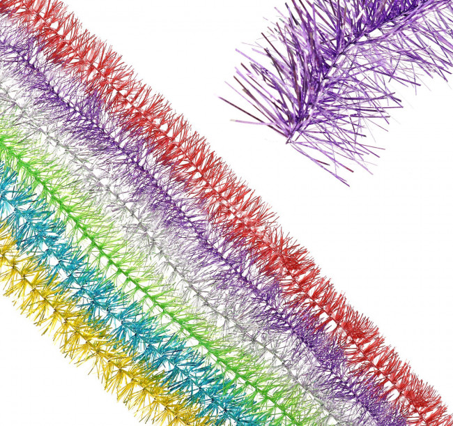 Мишура "№15" двойная 35мм/2м М-127 Мишура "№15" двойная 35мм/2м М-127