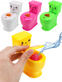 Игрушка-забава "Веселый туалет" 9,6*5,4*9,8см, Рыжий Кот/ЗАБ-1218