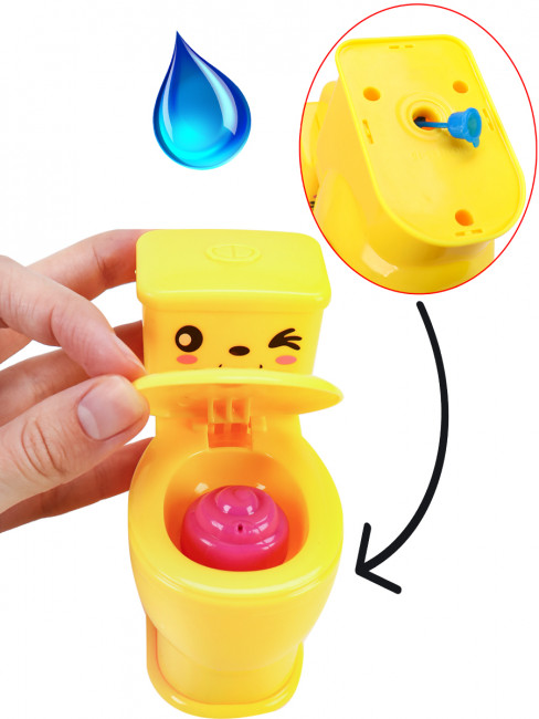 Игрушка-забава "Веселый туалет" 9,6*5,4*9,8см, Рыжий Кот/ЗАБ-1218 Игрушка-забава "Веселый туалет" 9,6*5,4*9,8см, Рыжий Кот/ЗАБ-1218