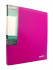 Папка с 40 вкладышами А4, WENZER OFFiCE PRISMA NEON 600 мкм, 20 мм, эффект 3D, пурпурный, 28082024