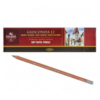 Карандаш 4,2мм пастельный "Gioconda Soft", мышиный, Koh-I-Noor/8820044001KS №044 (12)