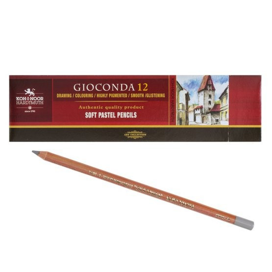 Карандаш 4,2мм пастельный "Gioconda Soft", мышиный, Koh-I-Noor/8820044001KS №044 (12)