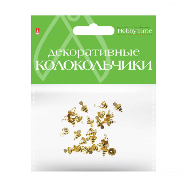 Колокольчики d 8мм, золотые, №5, BV/2-403/05