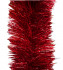 Мишура красная Искра, длина 2 м,d 7 см НУ-1519
