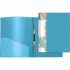 Папка с пружинным скоросшивателем "deVENTE. Juicy" A4, 450 мкм, с караманом, ярко-голубая (5)